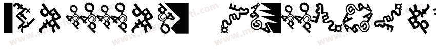 letter gothnic字体转换